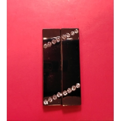 Klamra ozdobna czarna